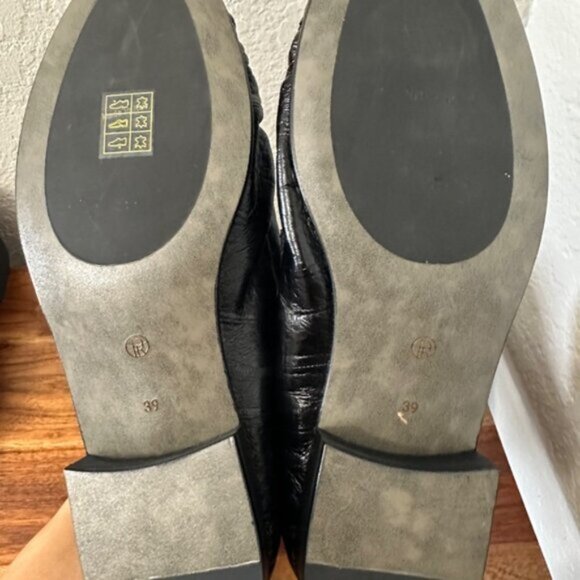 The Row Soft Loafer in Eel - Black size 9 - Picture 4 of 10